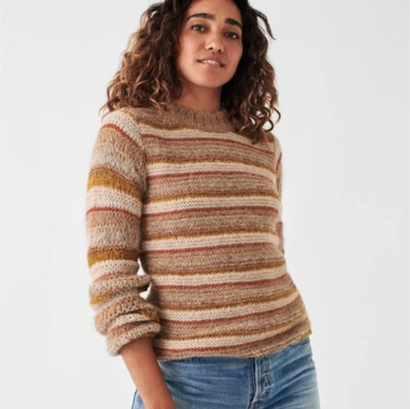Faherty wool/alpaca sweater, NWT, size medium - Picture 1 of 7